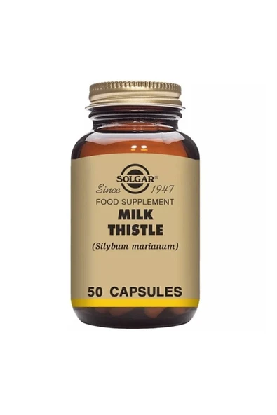 Solgar Milk Thistle 100 mg 50 Kapsül - Resim 2
