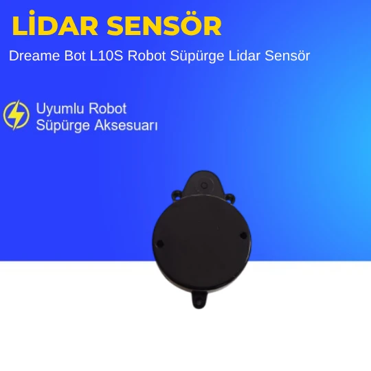 Dreame Bot L10S Robot Süpürge Lidar Sensör ürün görseli 1