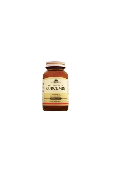 Solgar Curcumin Food Supplement 30 Kapsül ürün görseli 1