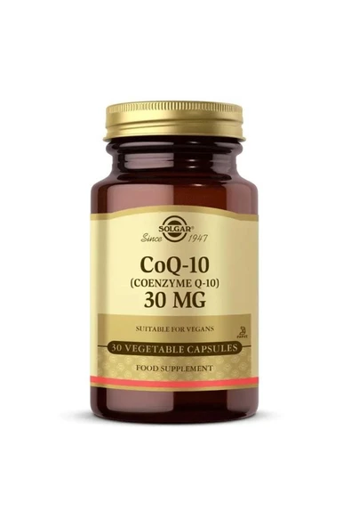 Solgar Coenzyme Q-10 30 Mg 30 Kapsül ürün görseli 1