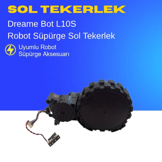 Dreame Bot L10S Süpürge Sol Tekerlek Motoru ürün görseli 1
