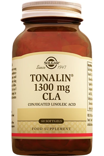 Solgar Tonalin 1300 Mg Cla 60 Softjel Kapsul ürün görseli 1