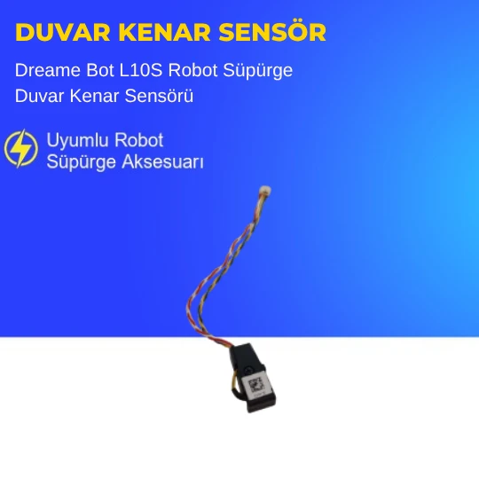 Dreame Bot L10S Robot Süpürge Duvar Kenar Sensörü - Resim 2