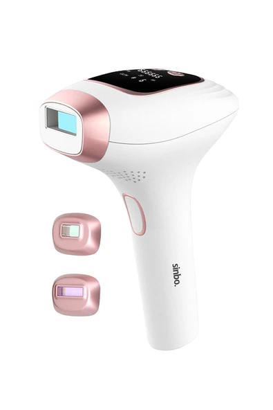 Sinbo SEL-6047 IPL Beyaz Pink 999.999 Atım - Buz Soğutmalı Epilasyon Cihazı – 9 Güç Seviyesi, Tüm Vücut Kullanım, Ev Tipi Kalıcı Epilasyon ürün görseli 1