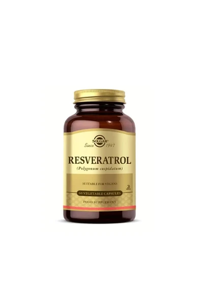 Solgar Resveratrol 60 Kapsül 2 Adet ürün görseli 1