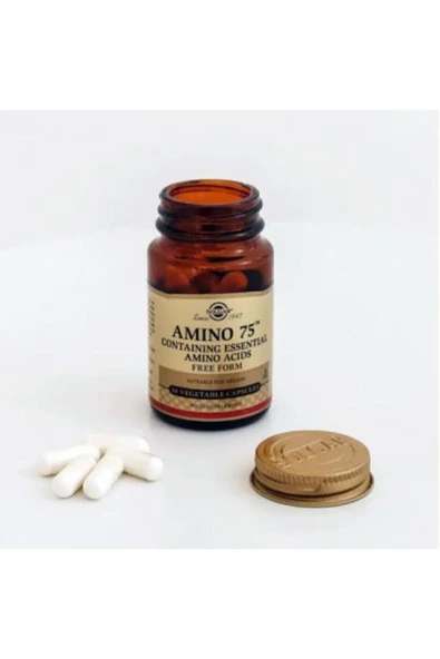 Solgar Amino 75 (essential Amino) 30 Kapsül 2 Adet - Resim 3