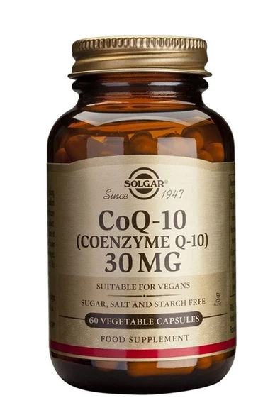 Solgar Coenzyme Q-10 30 Mg 60 Kapsül ürün görseli 1