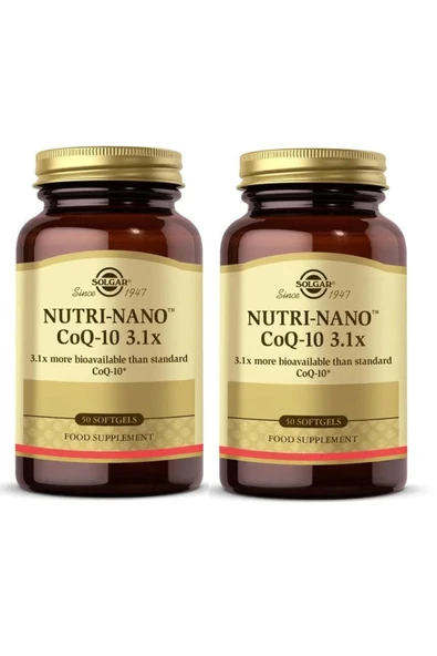 Solgar Nutri-nano Coq-10 50 Kapsül 2 Adet ürün görseli 1
