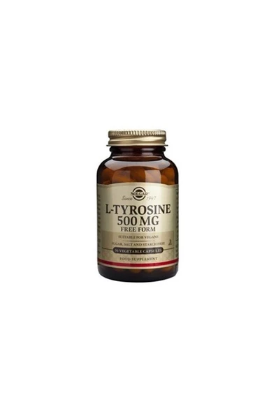 Solgar L-tyrosine 500 Mg 50 Kapsül ürün görseli 1