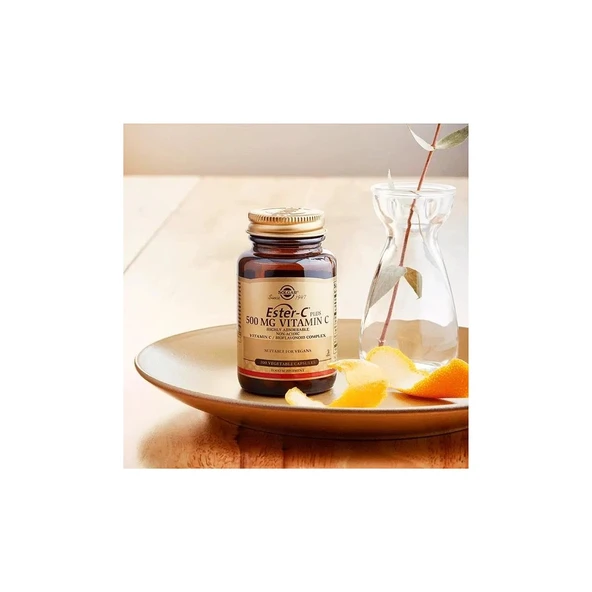 Solgar Ester-C 500 Mg 100 Kapsül 3 Adet - Resim 3