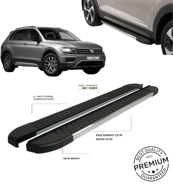 Tiguan Yan Basamak Omsa 2016 2017 2018 2019 2020 2021 2022 2023 ürün görseli 1