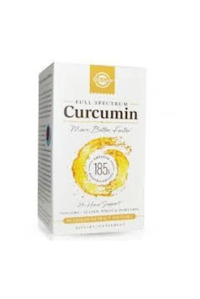 Solgar Curcumin Food Supplement 30 Kapsül ürün görseli 1