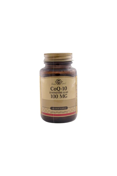 Solgar Coenzyme Q-10 60 mg 30 Kapsül ürün görseli 1