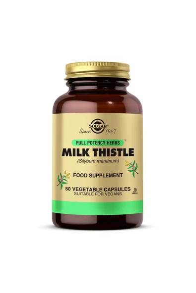 Solgar Milk Thistle 50 Kapsül - Resim 2