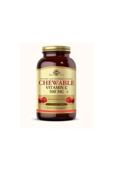 Solgar Chewable Vitamin-C 500 mg 90 Tablet ürün görseli 1