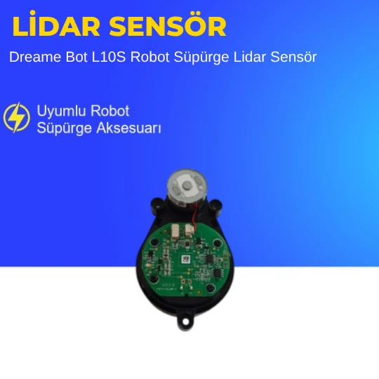 Dreame Bot L10S Robot Süpürge Lidar Sensör - Resim 3