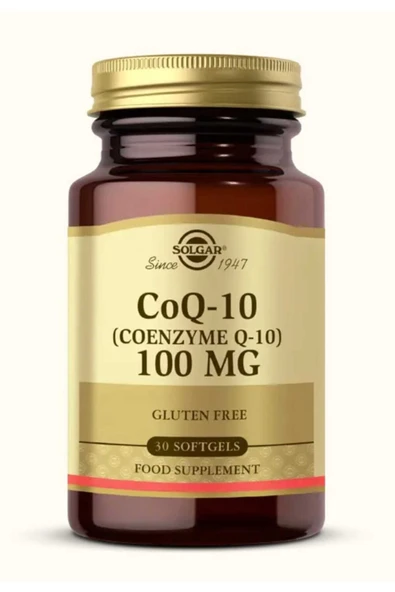Solgar Coenzyme Q-10 100 Mg 30 Kapsül - Resim 2