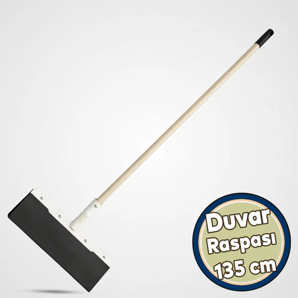 (1 Adet) Krem Kompozit Saplı Kazıma Raspa Duvar Boya Kazıma Raspası 135 cm ürün görseli 1