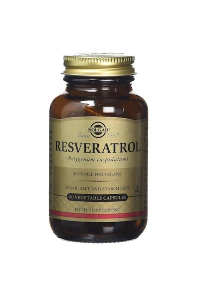 Solgar Resveratrol 60 Kapsül ürün görseli 1