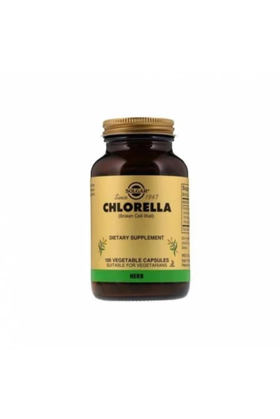 Solgar Chlorella 520 Mg 100 Kapsül ürün görseli 1