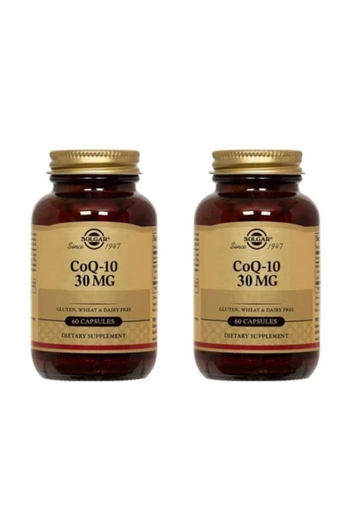 Solgar Coenzyme Q-10 30 Mg 60 Kapsül 2 Adet ürün görseli 1