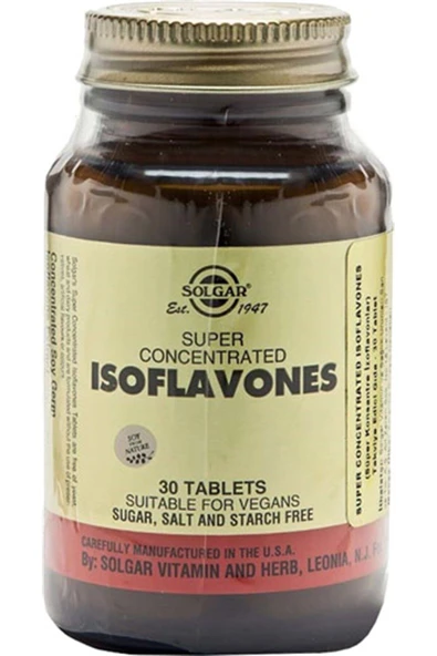 Solgar Super Con Isoflavone 30 Tablet ürün görseli 1