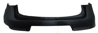 Renault Megane 3 Hatchback 2014-2015 Arka Tampon Astarlı - Siyah Sensör Deliksiz (Tw) (Oem No:850220055R) ürün görseli 1