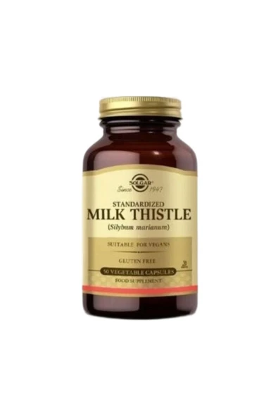 Solgar Milk Thistle 100 Mg 50 Kapsül ürün görseli 1