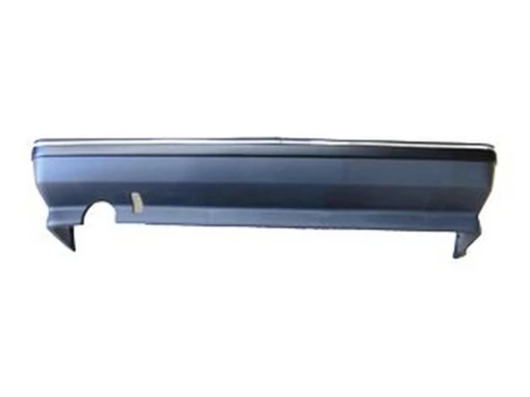 Renault R9 1993-1996 Faırway Arka Tampon Gri Renk Çift Nikelaj Çıtalı Bemsa Kalıp (Oem No: 7700777586) ürün görseli 1