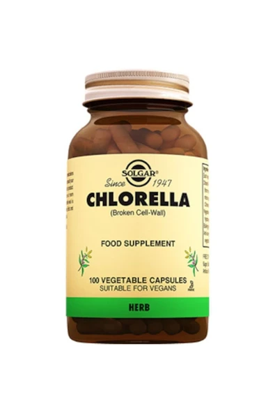 Solgar Chlorella 520 mg 100 Kapsül ürün görseli 1