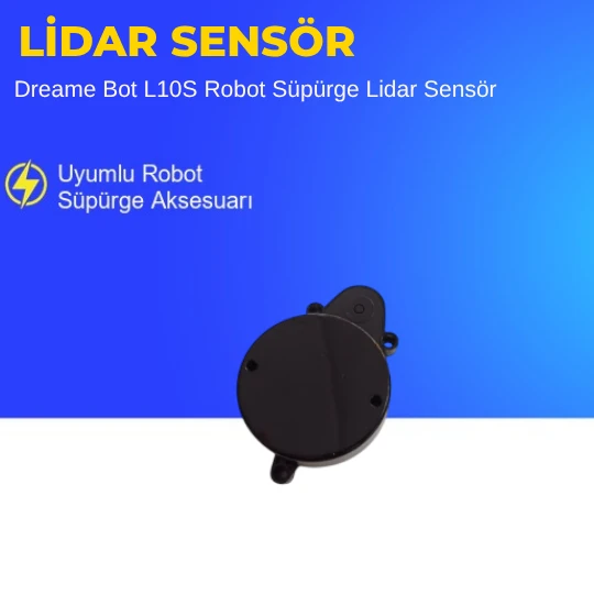 Dreame Bot L10S Robot Süpürge Lidar Sensör - Resim 2