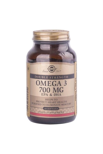 Solgar Omega 3 700 mg 60 Softgel ürün görseli 1