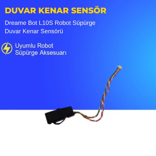 Dreame Bot L10S Robot Süpürge Duvar Kenar Sensörü ürün görseli 1