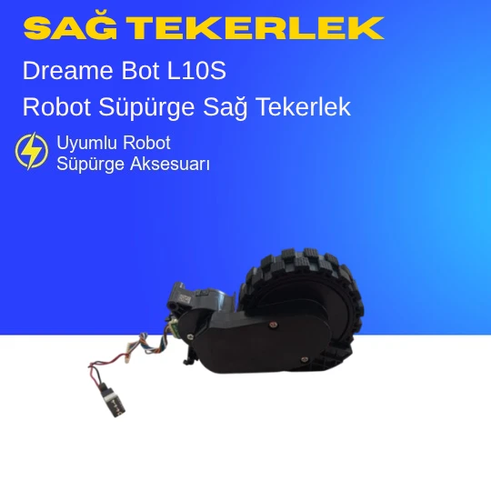 Dreame Bot L10S Sağ Robot Süpürge Tekerlek Motoru ürün görseli 1