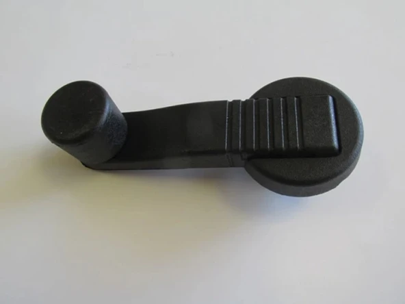 Renault R9 1997-2000 Broadway Cam Açma Kolu Siyah Sağ - Sol Aynı Adet (Oem No: 7702253025) ürün görseli 1