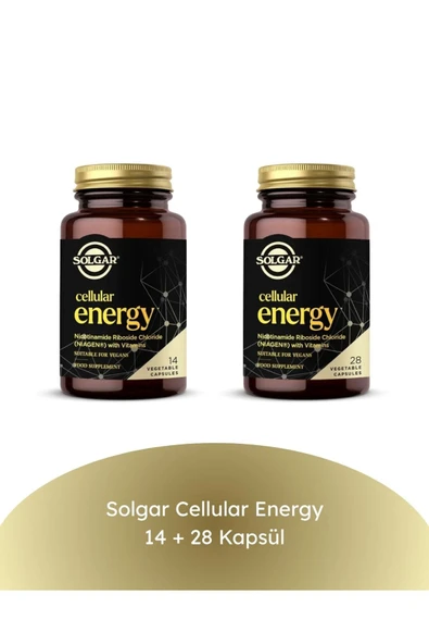 Solgar Cellular Energy 14 + 28 Kapsül ürün görseli 1