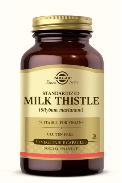 Solgar Milk Thistle 50 Kapsül ürün görseli 1