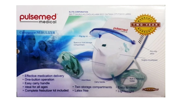 Pulsemed Compmist Nebulizatör ürün görseli 1