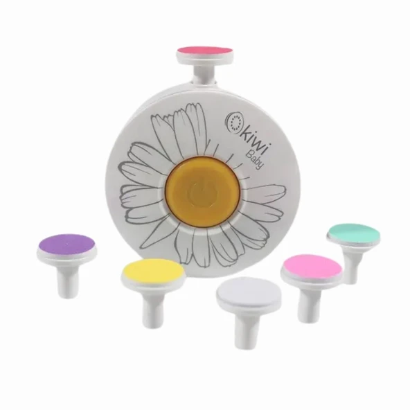 Kbayb-40 Otomatik Bebek Tırnak Törpüsü Seti Beyaz 6 Başlıklı ürün görseli 1