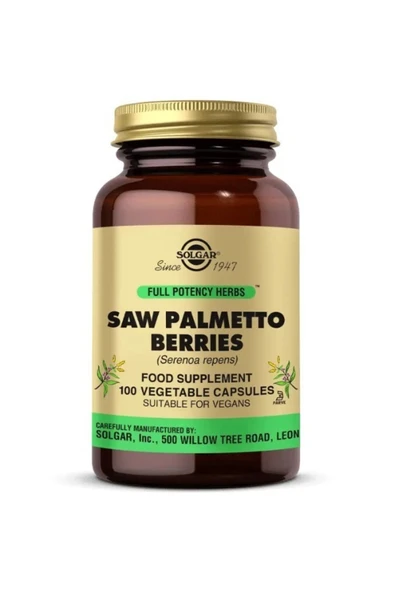 Solgar Saw Palmetto Berries 100 Performans - Resim 6