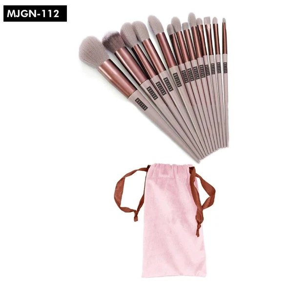 Mujgan 12'li Fix Fırça Seti Pembe ürün görseli 1