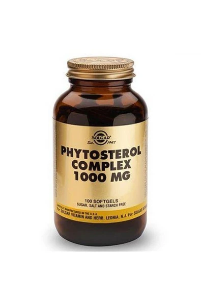 Solgar Phytosterol Complex 1000 Mg 100 Kapsül ürün görseli 1