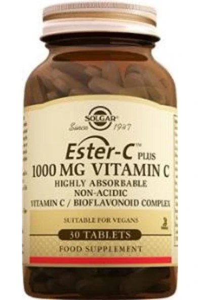 Solgar Ester-c Plus 1000 Mg 30 Tablet ürün görseli 1