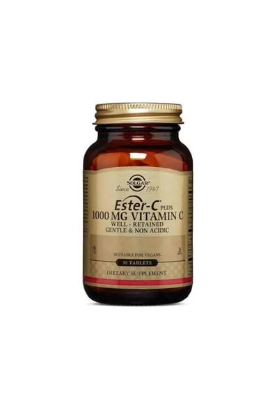 Solgar Ester-C 1000 Mg Vitamin C 30 Tablet ürün görseli 1