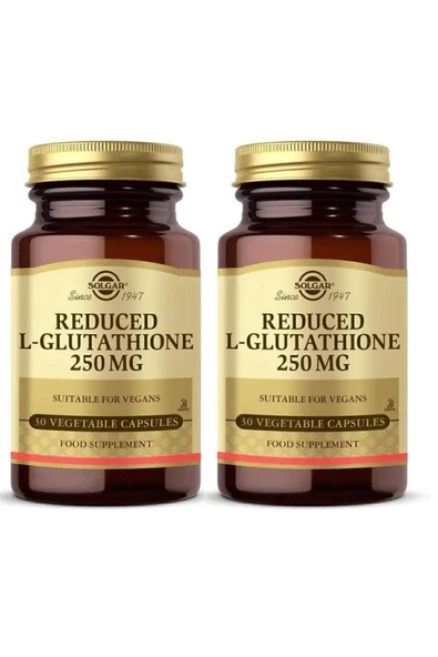 Solgar Reduced L-Glutathione 250 mg 30 Kapsül 2 Adet ürün görseli 1