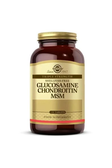 Solgar Glucosamine Chondroitin Msm 120 Tablet ürün görseli 1