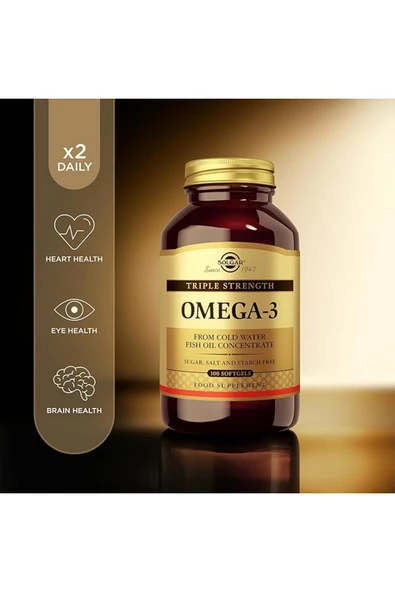 Solgar Omega-3 950 mg 1 Paket(1 x 1 Stück) ürün görseli 1