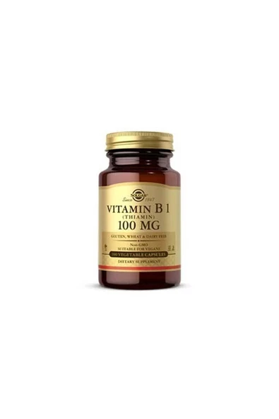 Solgar Vitamin B1 (THİAMİN) 100 Mg ürün görseli 1