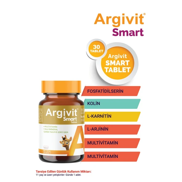 Argivit Smart 30 Tablet ürün görseli 1