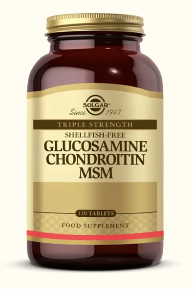 Solgar Glucosamıne Chondroıtın Msm 120 Tablet ürün görseli 1